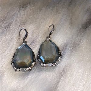 Stone earrings